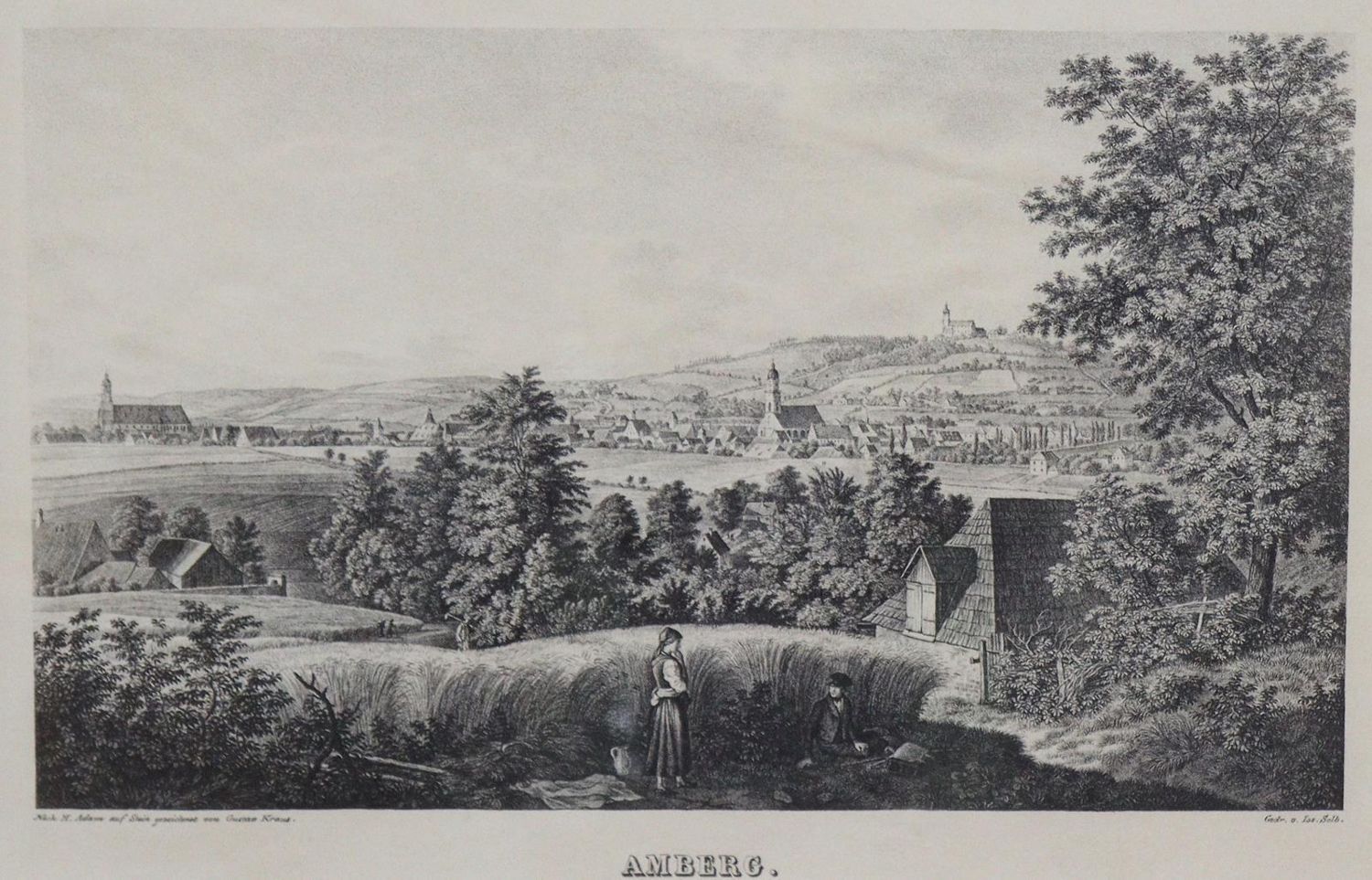 Große Abbildung Nr.1: 144-3937 Kraus, Gustav: (Künstlergraphik)