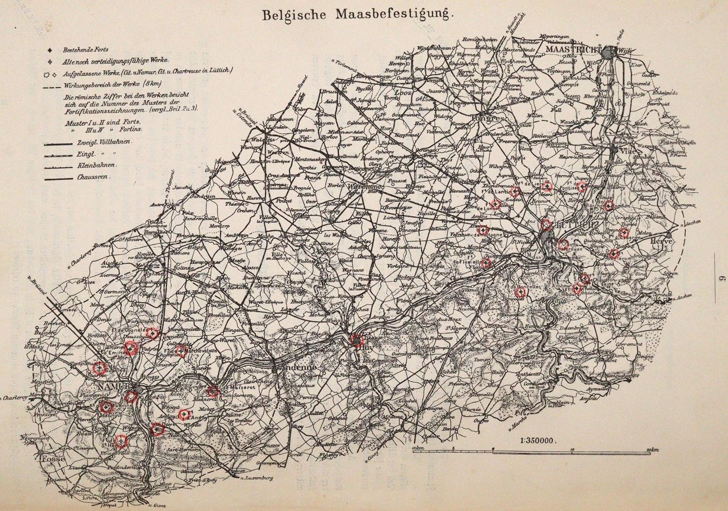 Große Abbildung Nr.2: 144-399 Belgischen und holländischen Befestigungen, Die,: (Militaria)