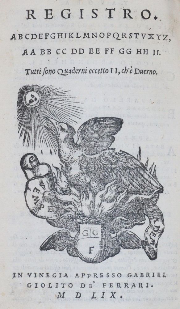 Große Abbildung Nr.3: 144-40 Dolce,L. (Hrsg.).: (Alte Drucke, Handschriften und Theologie)