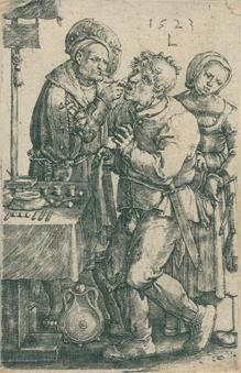 Große Abbildung Nr.1: 144-4013 Leyden, Lucas van: (Künstlergraphik)