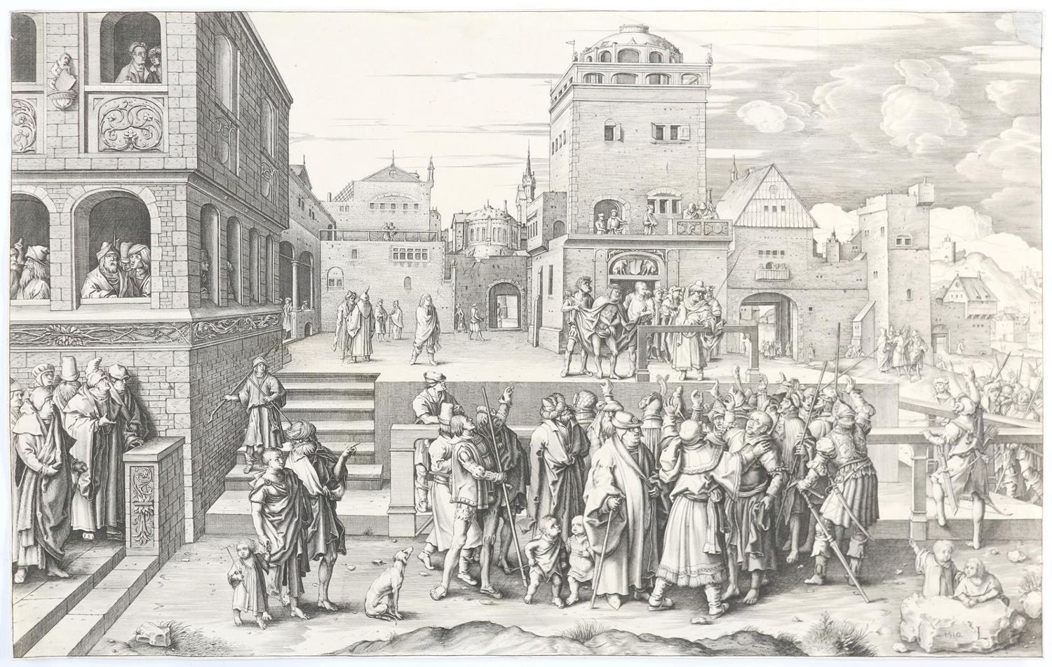 Große Abbildung Nr.1: 144-4014 Leyden, Lucas van: (Künstlergraphik)