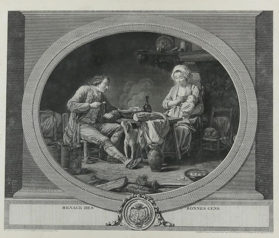 Große Abbildung Nr.1: 144-4025 Longueil, Joseph de: (Künstlergraphik)
