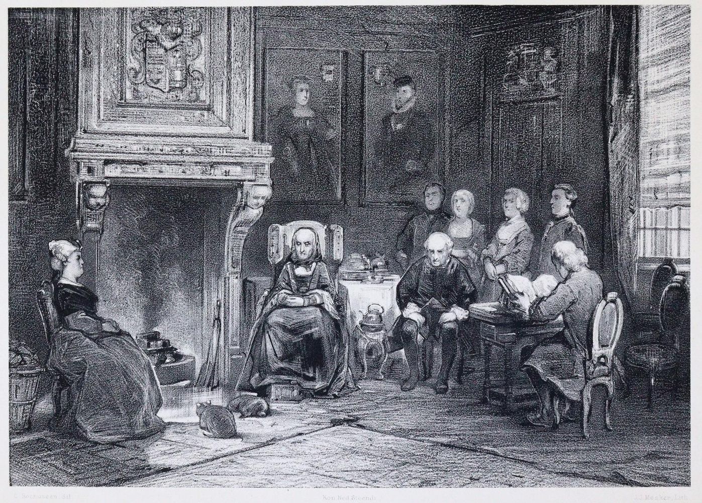 Große Abbildung Nr.2: 144-4067 Mieling, Carl Wilhelm: (Künstlergraphik)