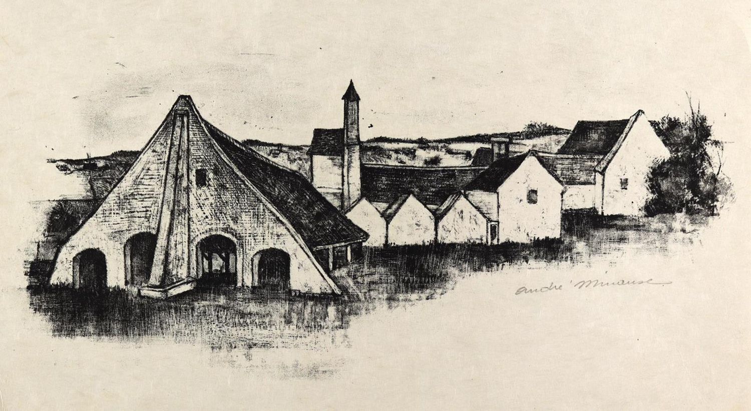 Große Abbildung Nr.2: 144-4071 Minaux, André: (Künstlergraphik)
