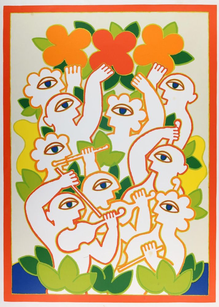 Große Abbildung Nr.3: 144-4074 Miro, Joan: (Künstlergraphik)