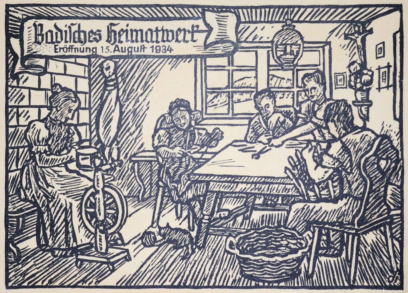 Große Abbildung Nr.2: 144-4080 Mönig, Alice.: (Künstlergraphik)