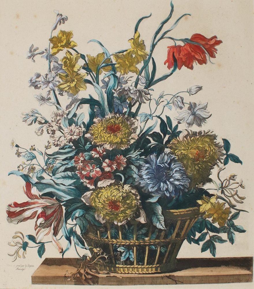 Große Abbildung Nr.1: 144-4083 Monnoyer, Jean-Baptiste: (Künstlergraphik)
