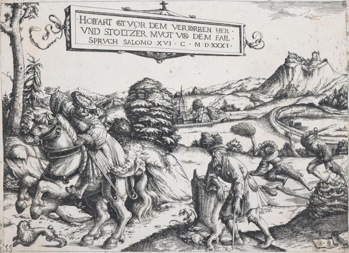 Große Abbildung Nr.1: 144-4087 Monogrammist C.B.: (Künstlergraphik)