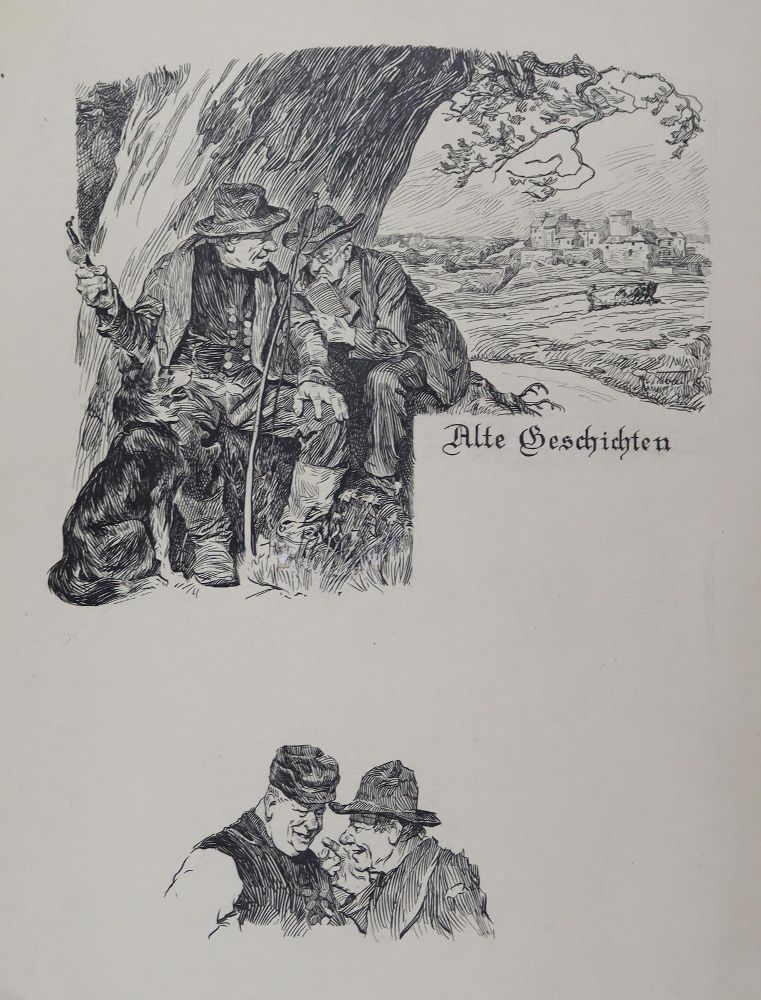 Große Abbildung Nr.7: 144-4100 Münzer, Adolf: (Künstlergraphik)