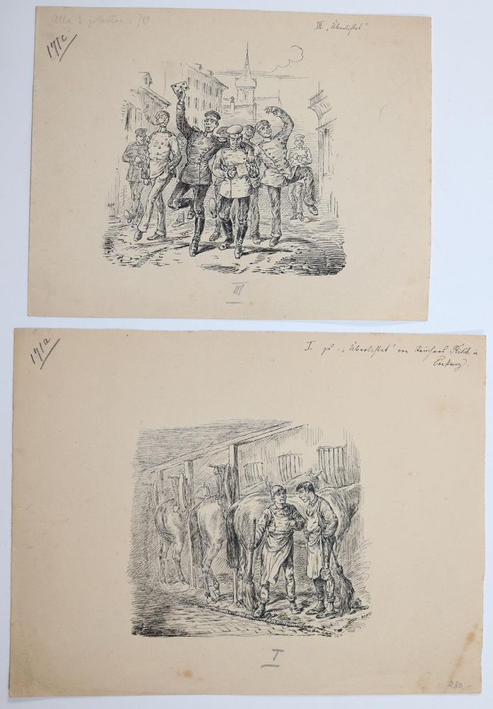 Große Abbildung Nr.4: 144-4103 Nagel, Ludwig von: (Künstlergraphik)