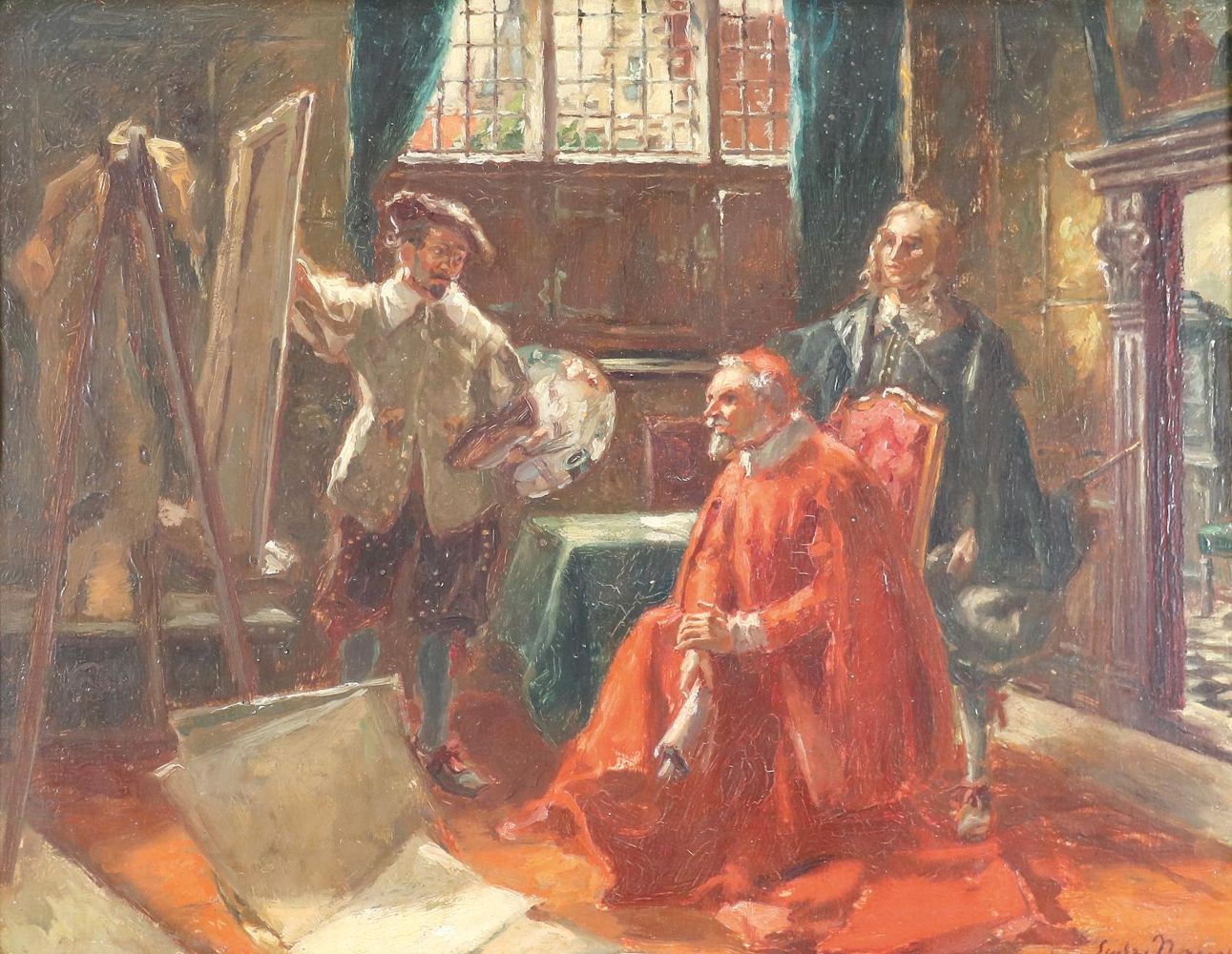Große Abbildung Nr.1: 144-4113 Nauer, Ludwig: (Künstlergraphik)