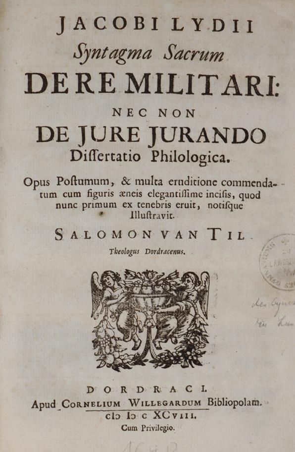 Große Abbildung Nr.1: 144-413 Lydius,J.: (Militaria)