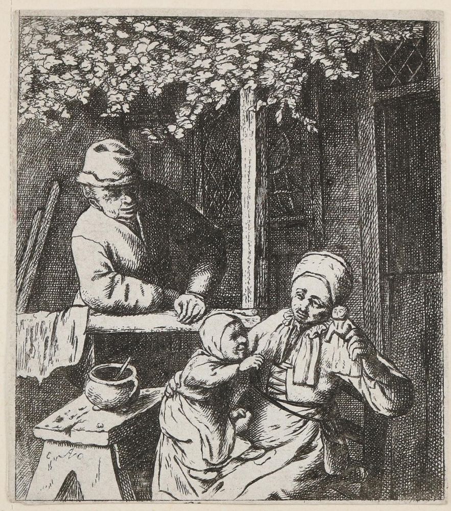 Große Abbildung Nr.1: 144-4143 Ostade, Adriaen van: (Künstlergraphik)