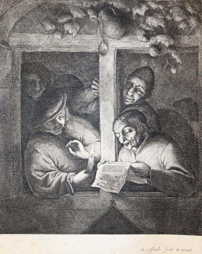 Große Abbildung Nr.1: 144-4144 Ostade, Adriaen van.: (Künstlergraphik)