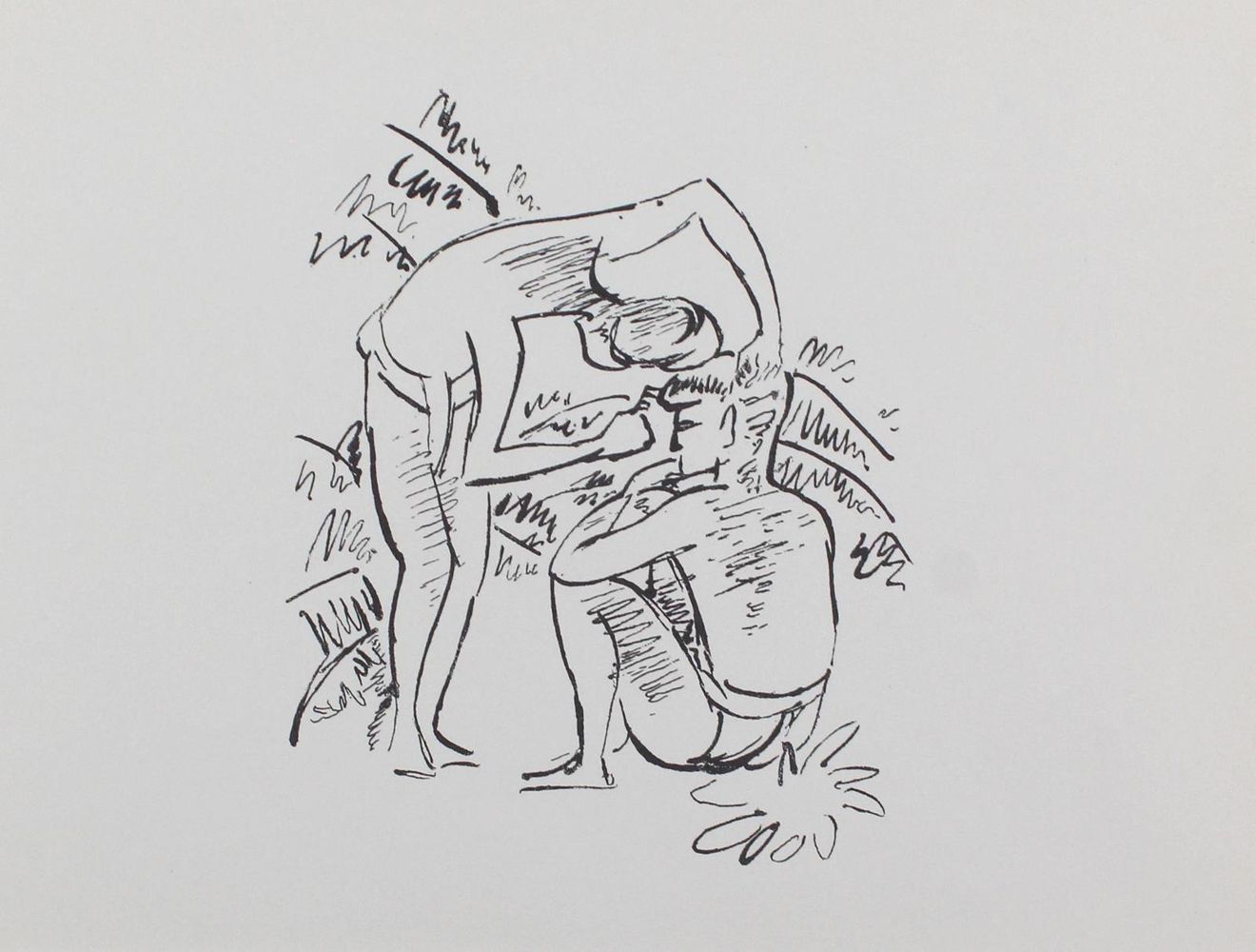 Große Abbildung Nr.1: 144-4153 Pechstein, Max: (Künstlergraphik)