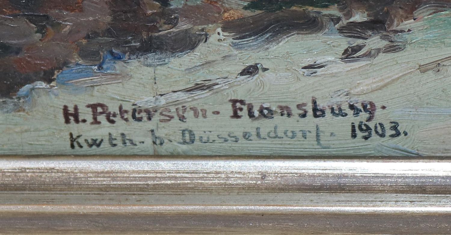 Große Abbildung Nr.3: 144-4164 Petersen-Flensburg, Heinrich: (Künstlergraphik)