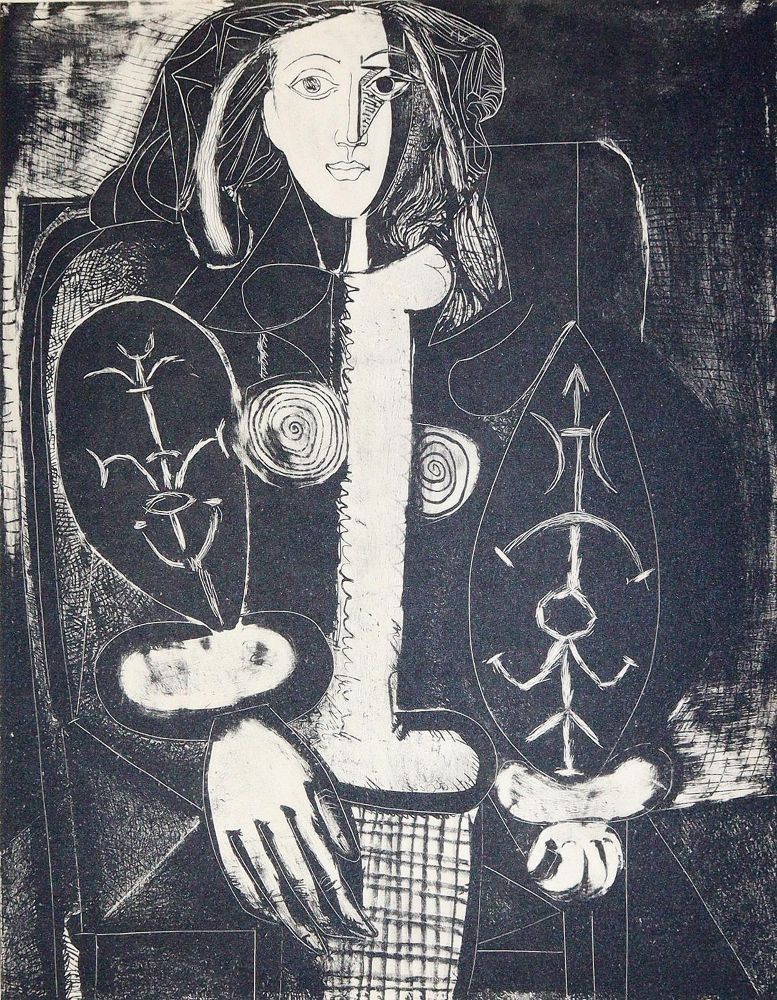 Große Abbildung Nr.1: 144-4172 Picasso, Pablo: (Künstlergraphik)