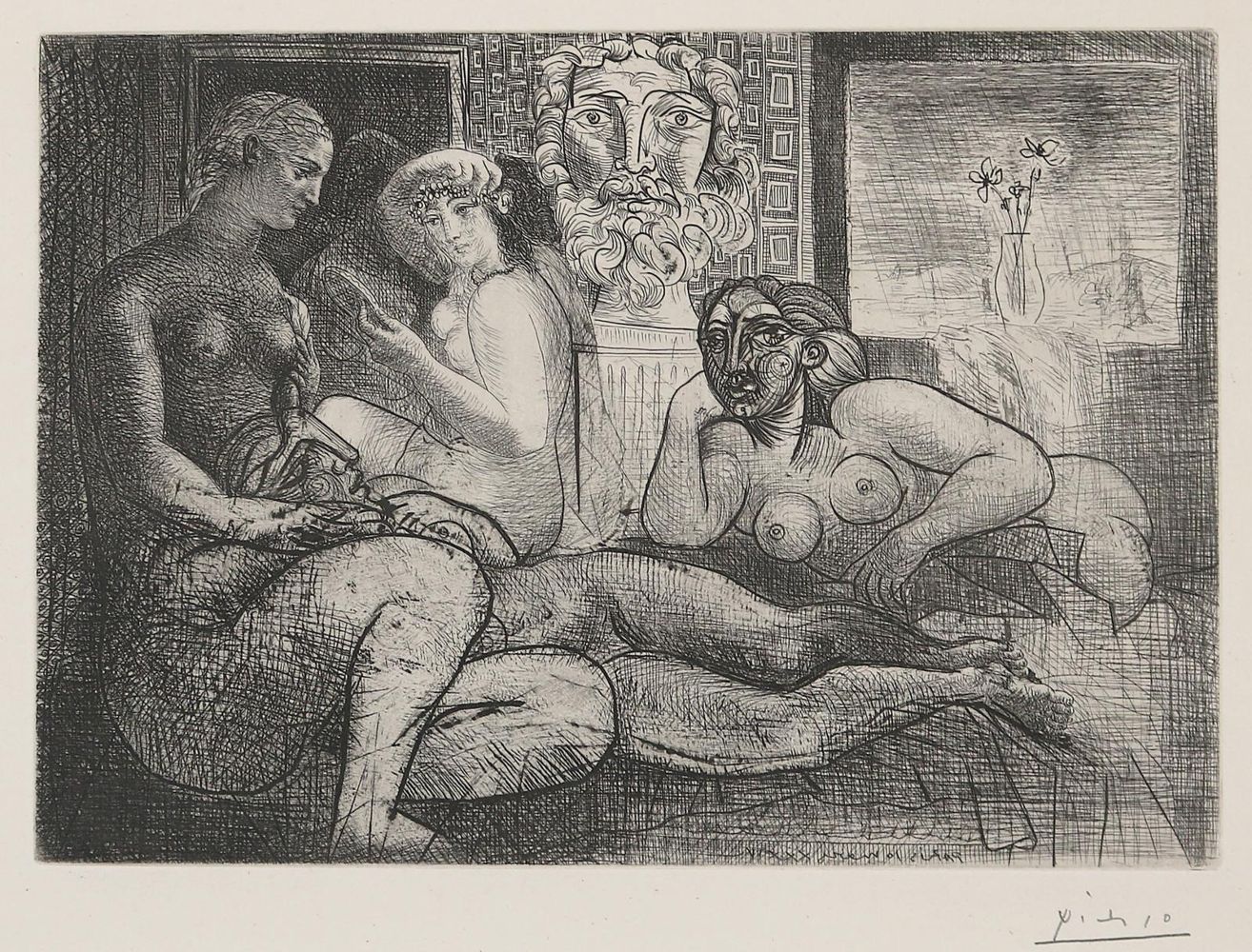 Große Abbildung Nr.1: 144-4174 Picasso, Pablo: (Künstlergraphik)