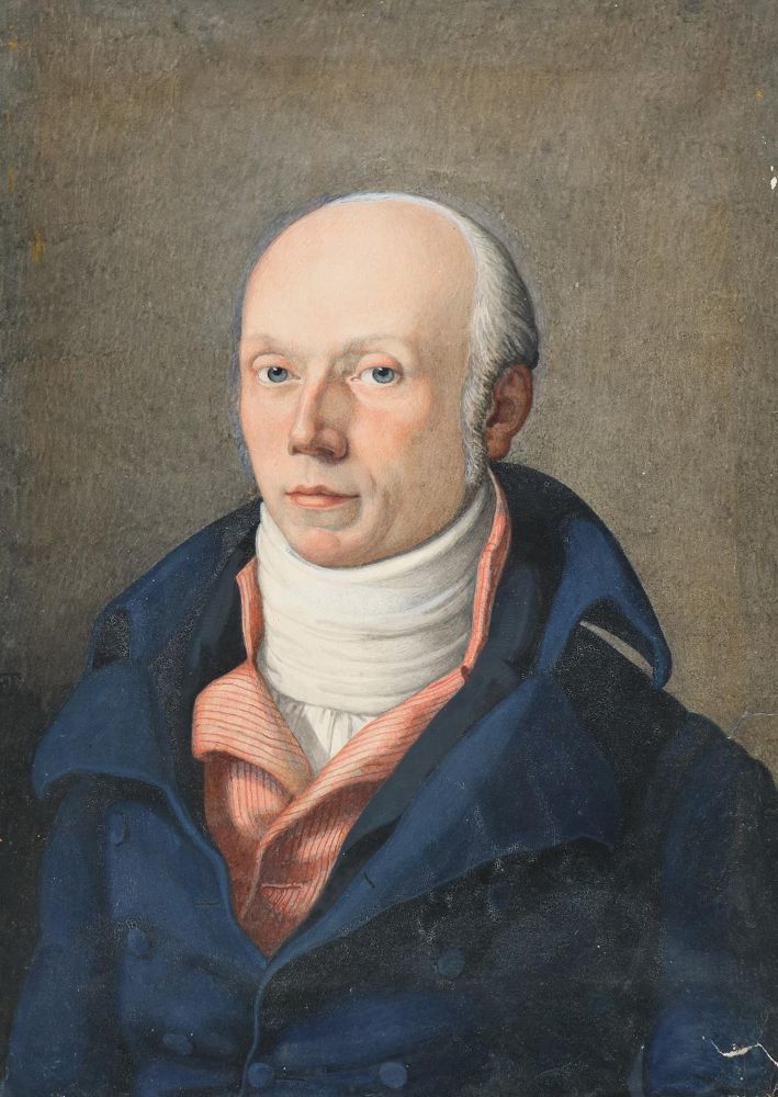 Große Abbildung Nr.1: 144-4191 Biedermeierportrait.: (Künstlergraphik, Portrait)