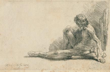 Große Abbildung Nr.1: 144-4227 Rembrandt, Hamensz van Rijn: (Künstlergraphik)