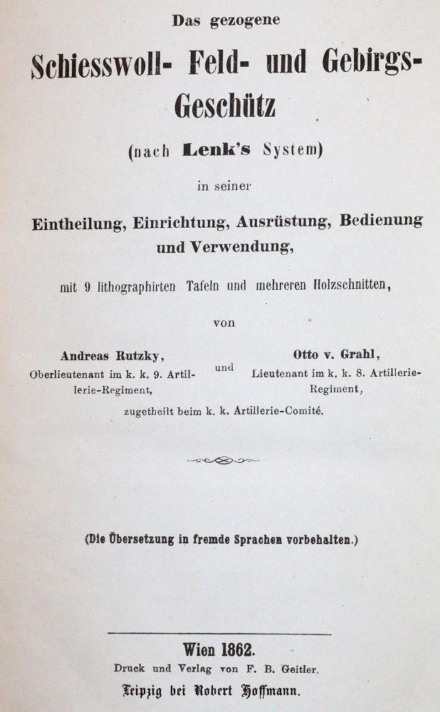 Große Abbildung Nr.1: 144-423 Rutzky,A. u. O.v.Grahl.: (Militaria)