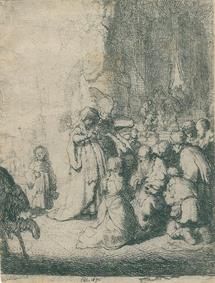 Große Abbildung Nr.1: 144-4233 Rembrandt, Hamensz van Rijn: (Künstlergraphik)