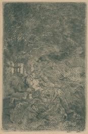Große Abbildung Nr.1: 144-4234 Rembrandt, Hamensz van Rijn: (Künstlergraphik)