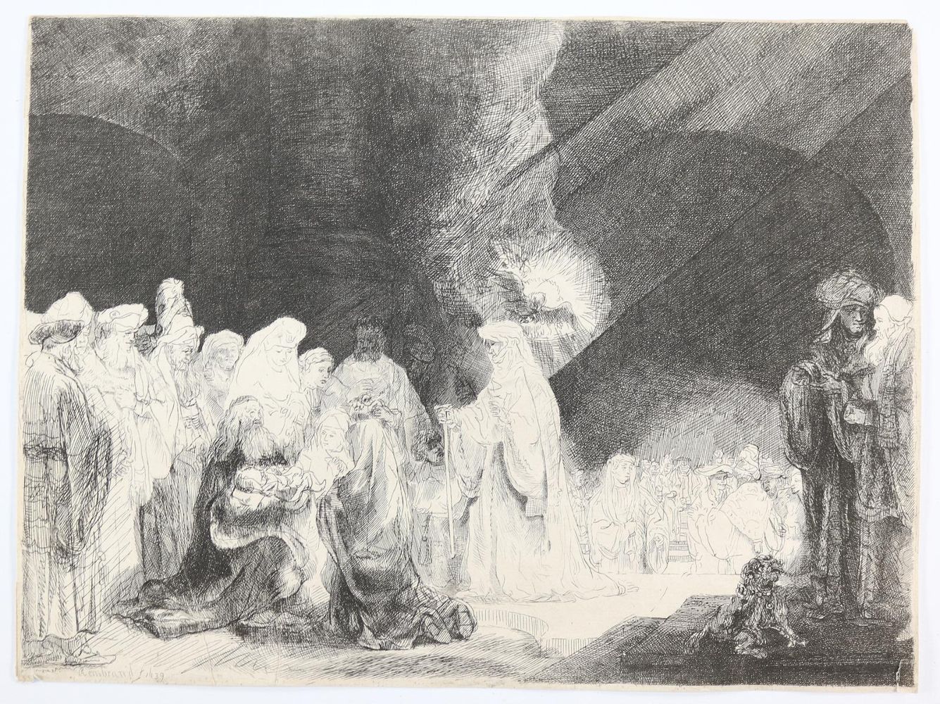 Große Abbildung Nr.1: 144-4235 Rembrandt, Harmensz van Rijn: (Künstlergraphik)