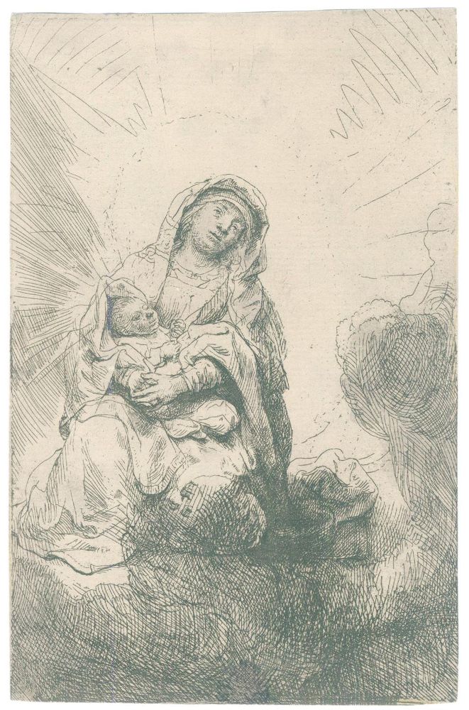 Große Abbildung Nr.1: 144-4238 Rembrandt, Harmensz van Rijn: (Künstlergraphik)