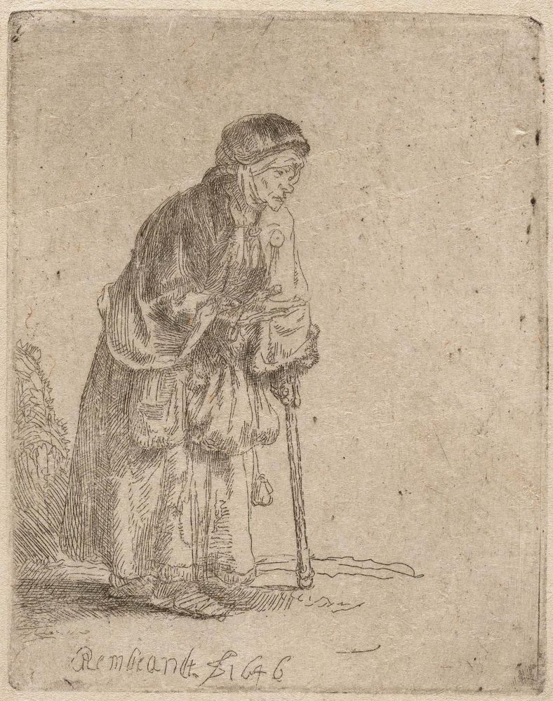 Große Abbildung Nr.1: 144-4239 Rembrandt, Harmensz van Rijn: (Künstlergraphik)