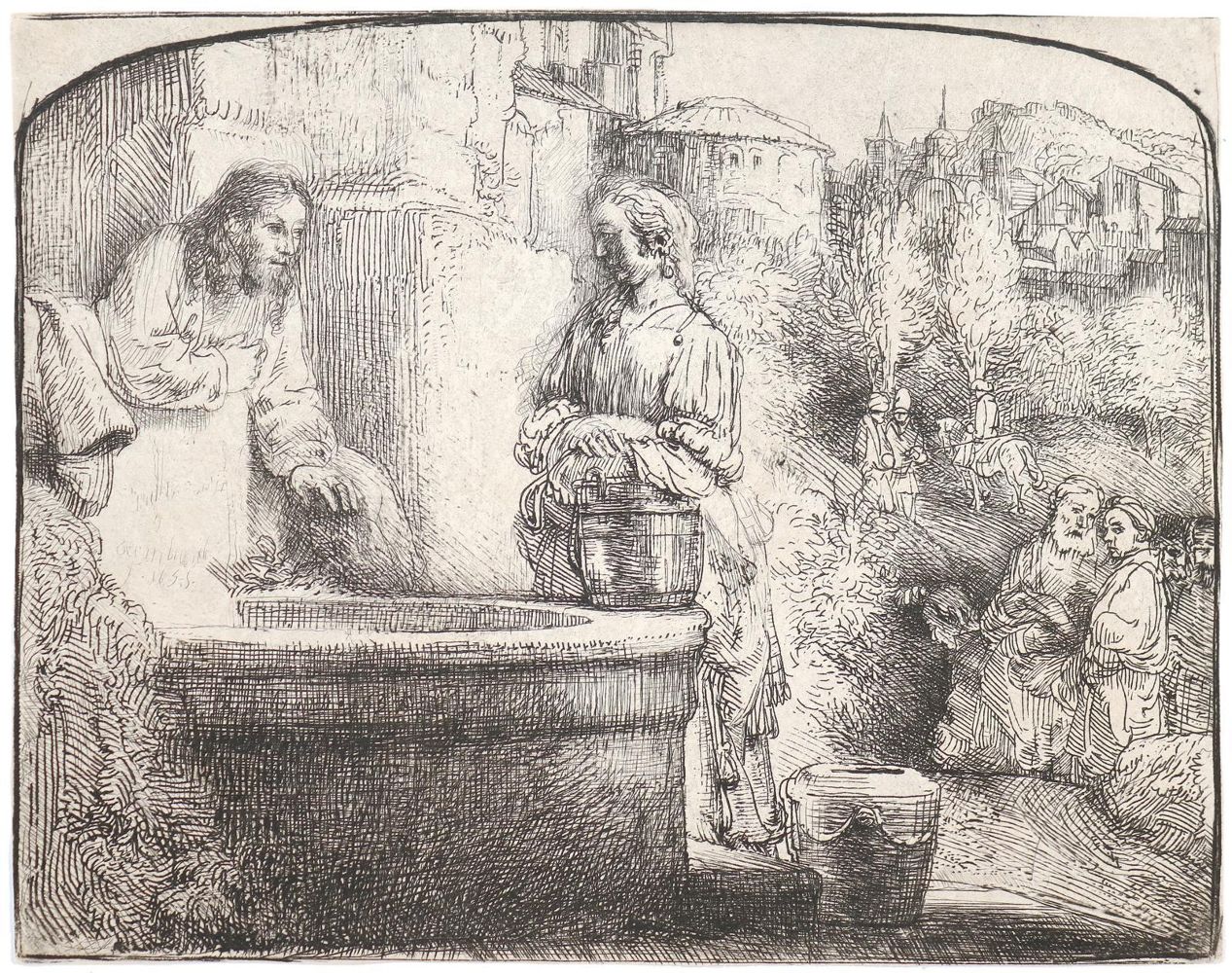 Große Abbildung Nr.1: 144-4240 Rembrandt, Harmensz van Rijn: (Künstlergraphik)