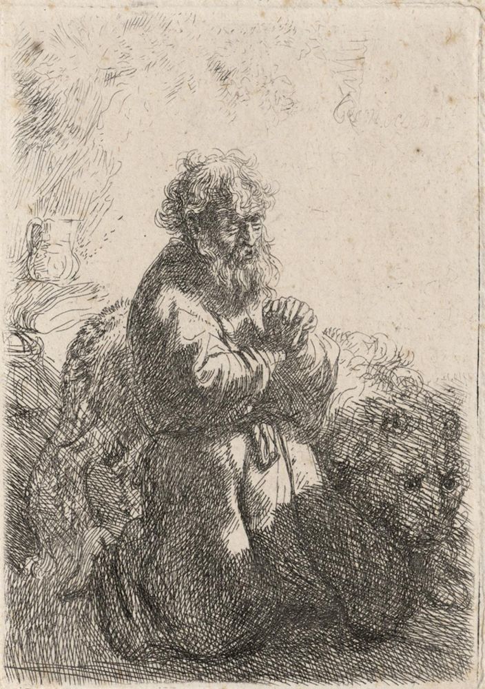 Große Abbildung Nr.1: 144-4242 Rembrandt, Harmensz. van Rijn: (Künstlergraphik)