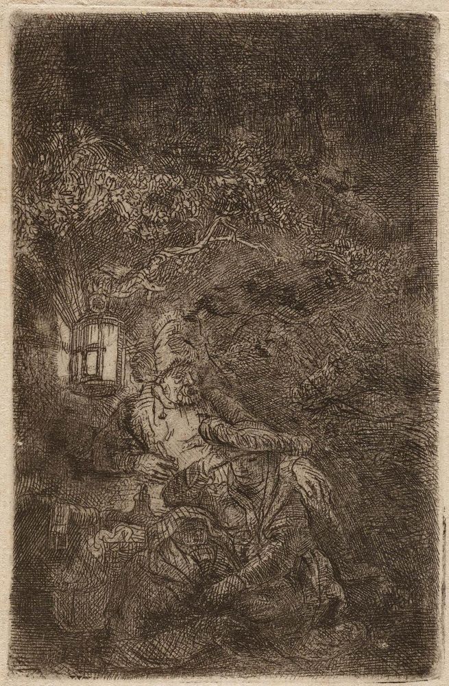 Große Abbildung Nr.1: 144-4245 Rembrandt, Harmensz van Rijn: (Künstlergraphik)
