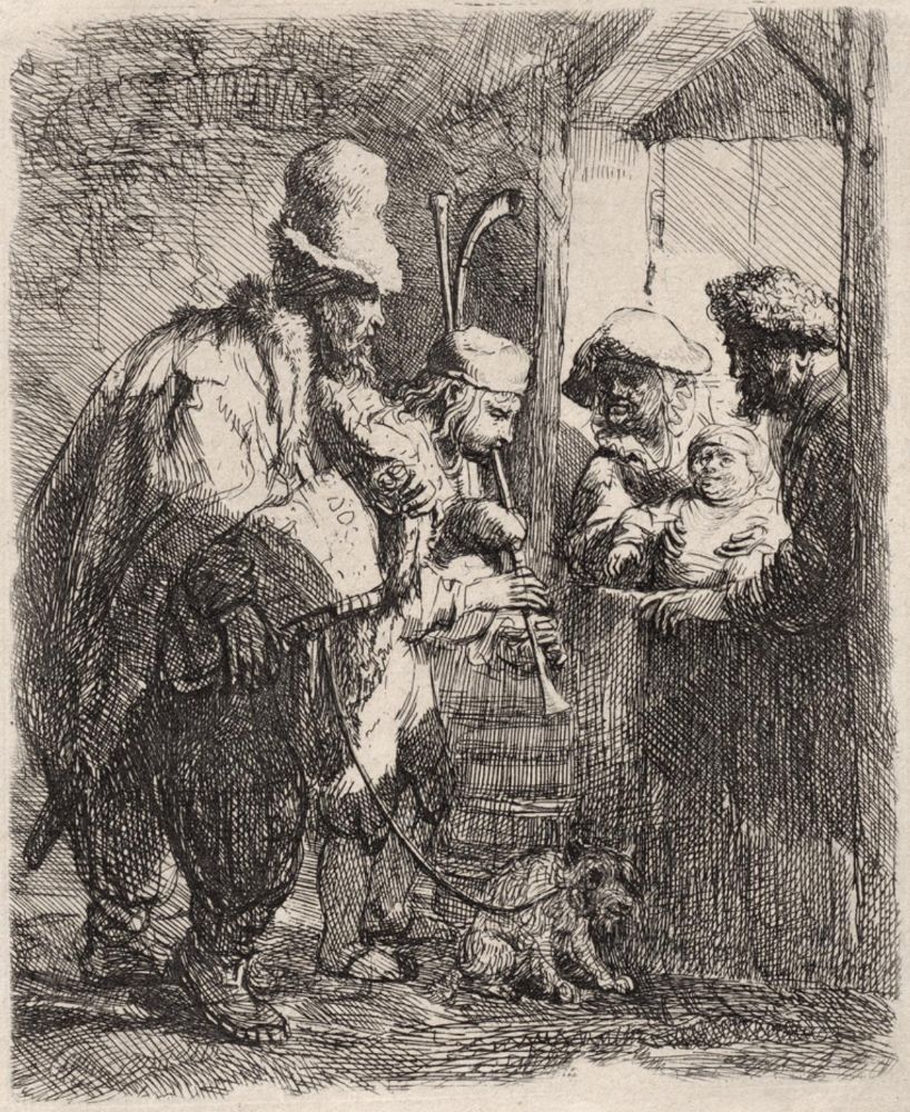 Große Abbildung Nr.1: 144-4246 Rembrandt, Harmensz. van Rijn: (Künstlergraphik)