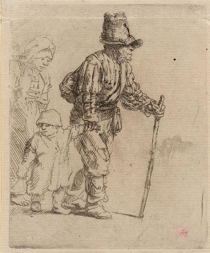 Große Abbildung Nr.1: 144-4248 Rembrandt, Harmensz van Rijn: (Künstlergraphik)