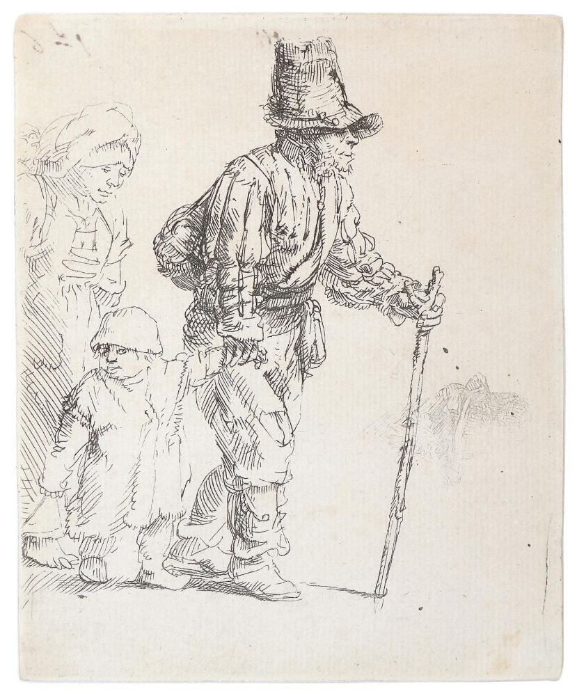Große Abbildung Nr.1: 144-4250 Rembrandt, Harmensz van Rijn: (Künstlergraphik)