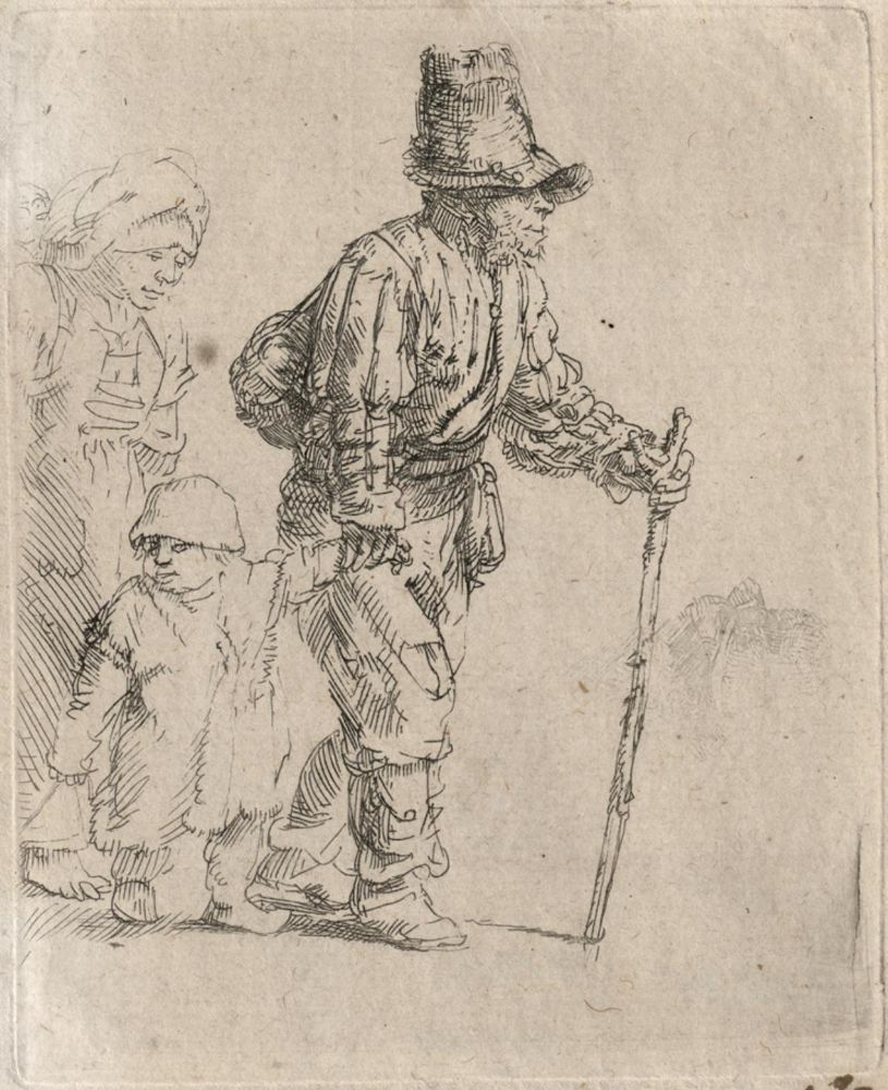 Große Abbildung Nr.1: 144-4251 Rembrandt, Harmensz. van Rijn: (Künstlergraphik)