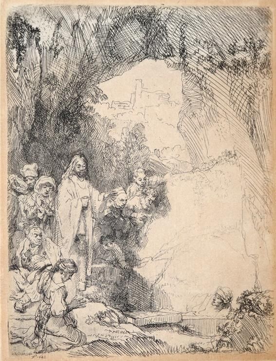 Große Abbildung Nr.1: 144-4255 Rembrandt, Harmensz van Rijn: (Künstlergraphik)
