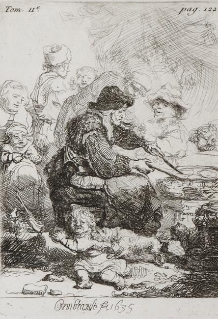 Große Abbildung Nr.1: 144-4257 Rembrandt van Rijn, Harmensz: (Künstlergraphik)
