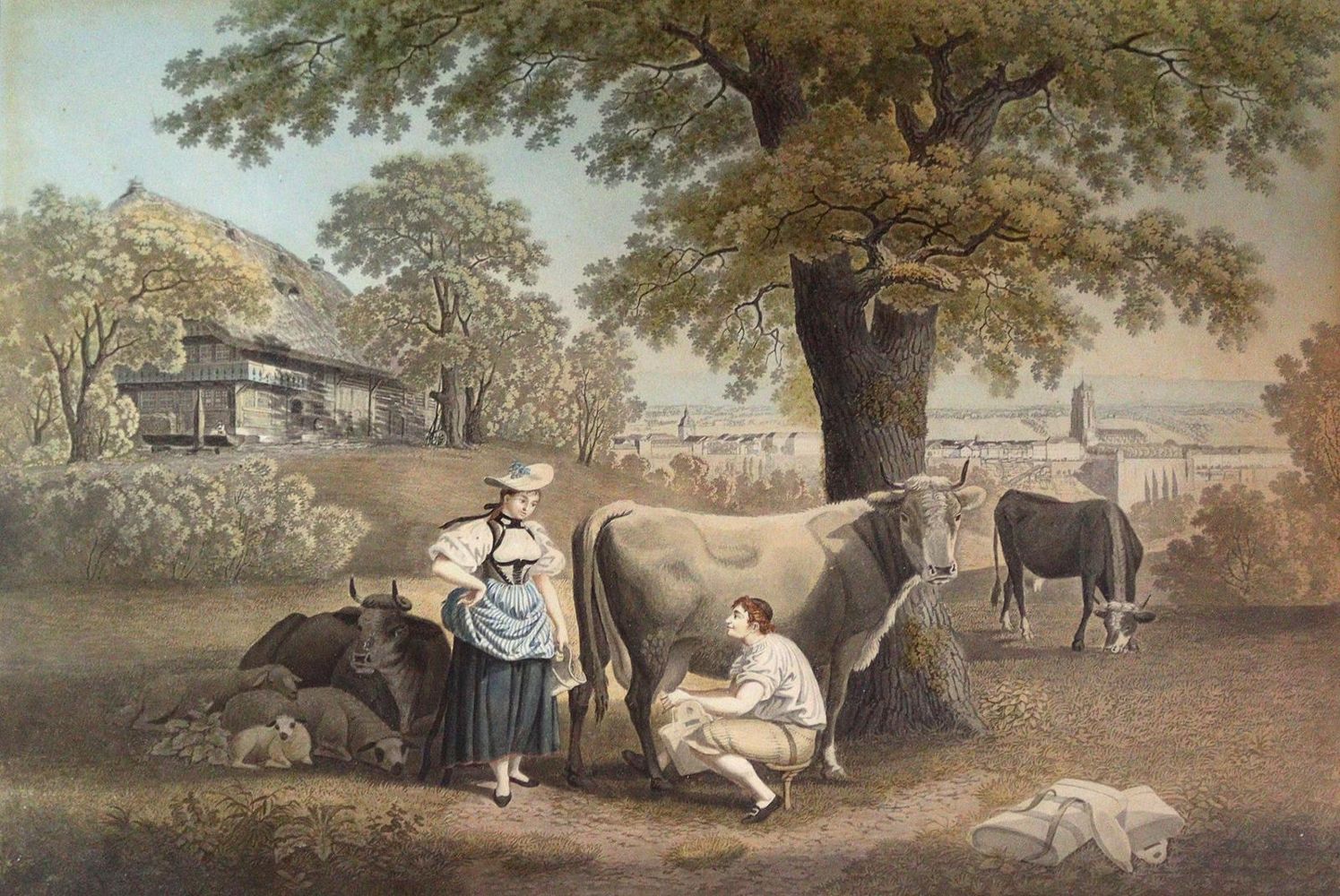 Große Abbildung Nr.2: 144-4285 Roux, Karl: (Künstlergraphik)