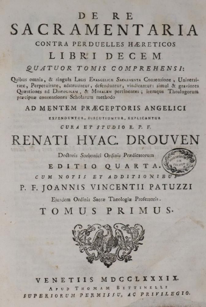 Große Abbildung Nr.1: 144-43 Drouin,R.H.: (Alte Drucke, Handschriften und Theologie)