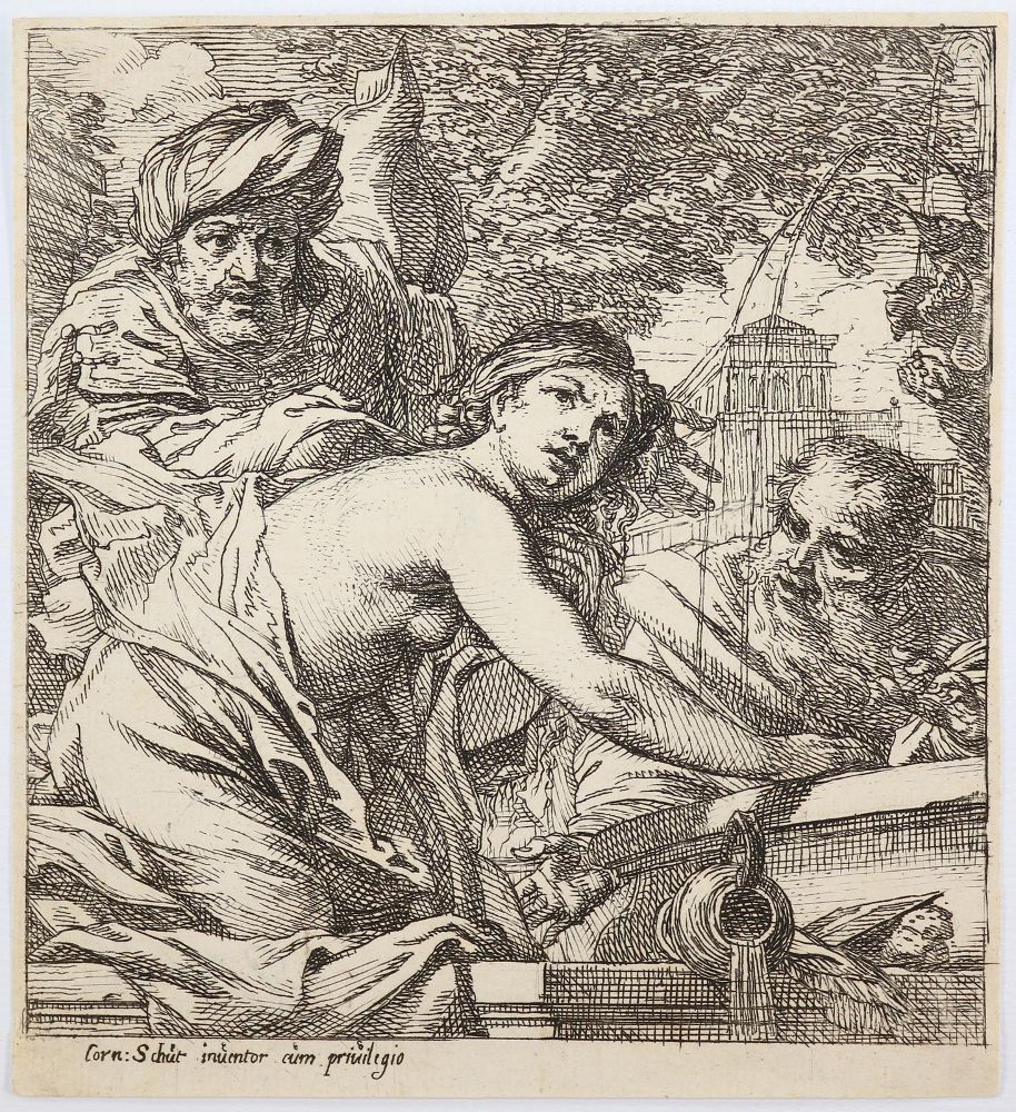 Große Abbildung Nr.1: 144-4346 Schut I., Cornelius: (Künstlergraphik)