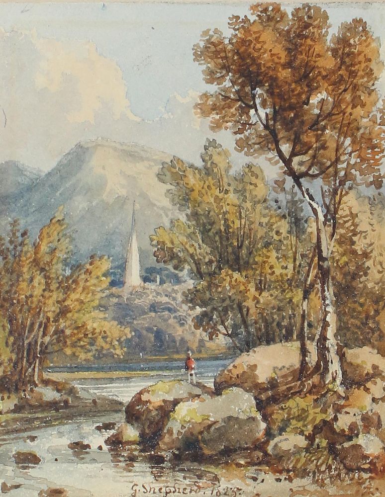 Große Abbildung Nr.1: 144-4351 Shepherd, George Sidney: (Künstlergraphik)