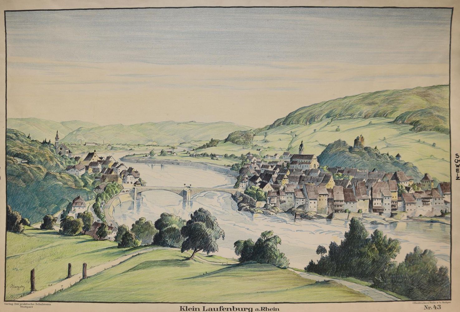 Große Abbildung Nr.3: 144-4352 Siegele, Franz: (Künstlergraphik)