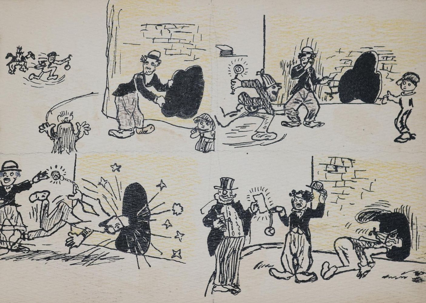 Große Abbildung Nr.2: 144-4358 Skizzenbuch: (Künstlergraphik)