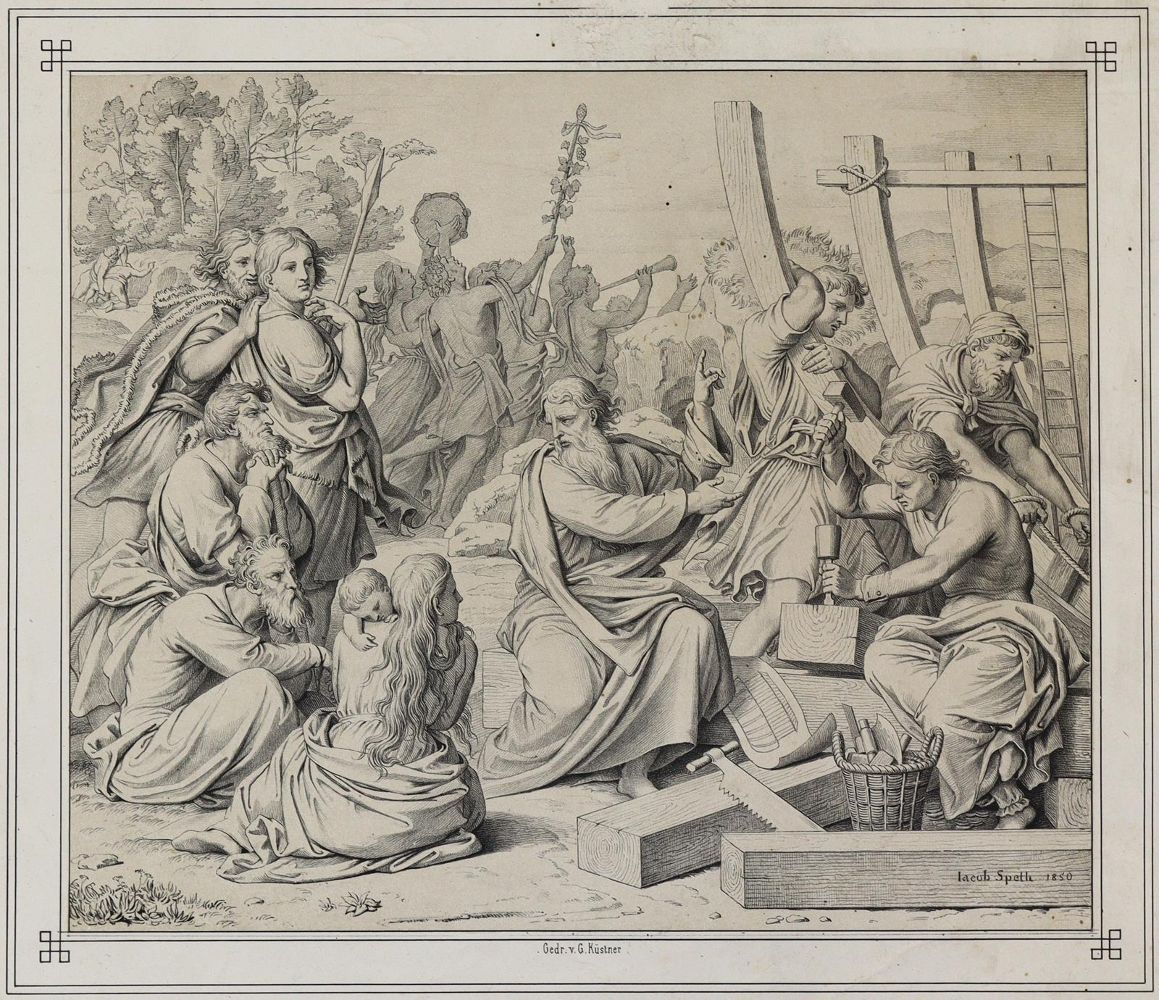Große Abbildung Nr.4: 144-4372 Speth, Jacob: (Künstlergraphik)
