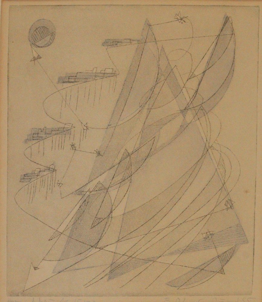 Große Abbildung Nr.1: 144-4376 Staeger, Ferdinand: (Künstlergraphik)