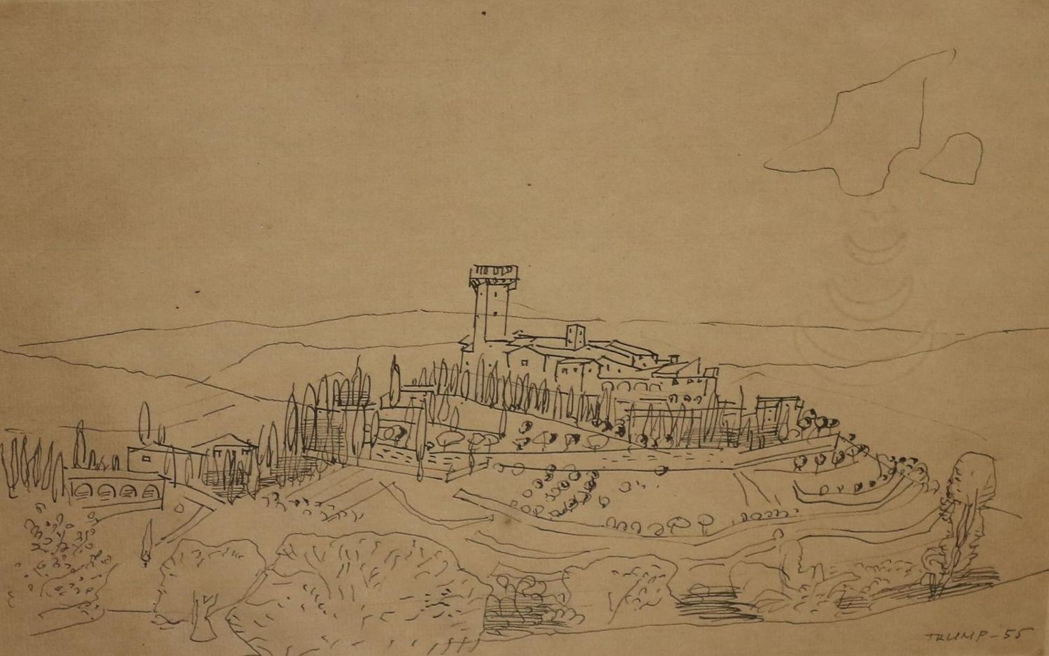 Große Abbildung Nr.2: 144-4391 Stössel, Oscar: (Künstlergraphik)