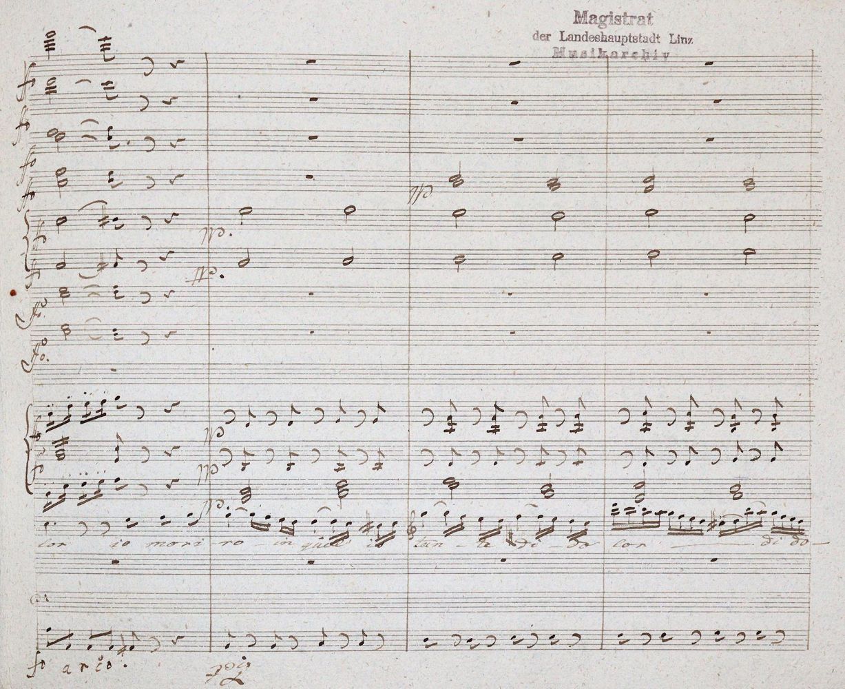 Große Abbildung Nr.2: 144-441 Bellini, Vincenzo: (Musik, Handschriften)