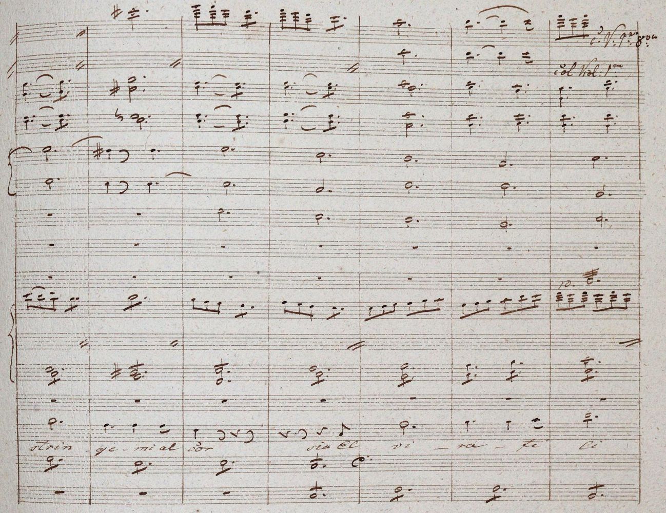 Große Abbildung Nr.3: 144-441 Bellini, Vincenzo: (Musik, Handschriften)